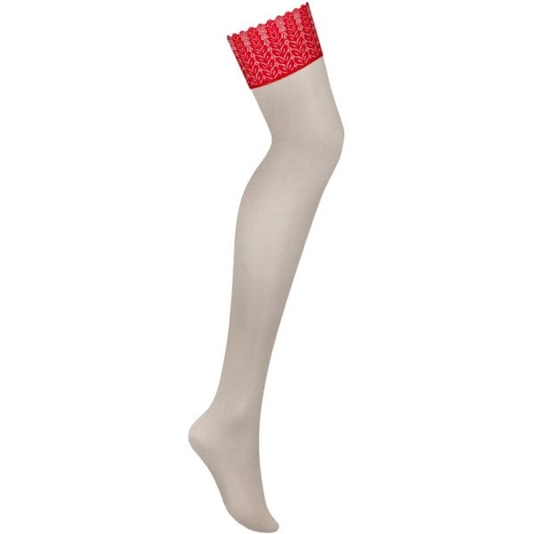 OBSESSIVE - INGRIDIA STOCKINGS RED XS/S 5